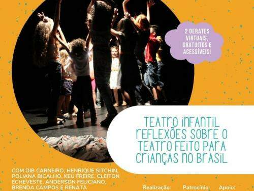 Seminário Virtual "Teatro Infantil - Reflexões sobre o teatro feito para crianças no Brasil"