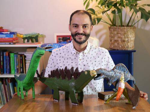 Oficina: "Vamos fazer dinossauros", com João Mota - Memorial Vale 
