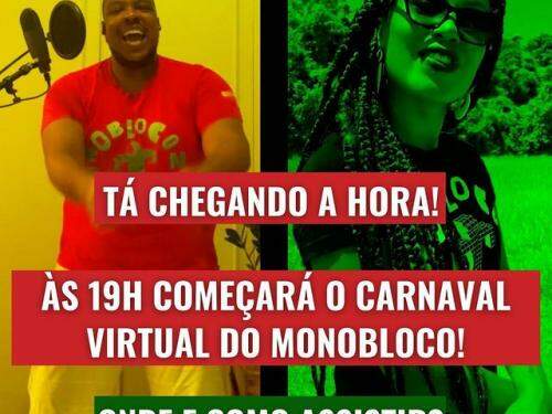 Monobloco: "Carnaval virtual"