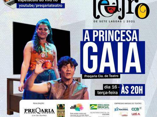 Espetáculo Online "A Princesa Gaia"