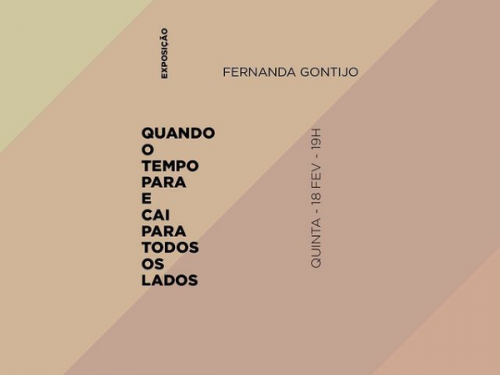 Exposição: "Quando o tempo para e cai para todos os lados" de Fernanda Gontijo - Café Com Letras Savassi