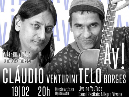 Recitais Allegro Vivace: Claudio Venturini e Telo Borges
