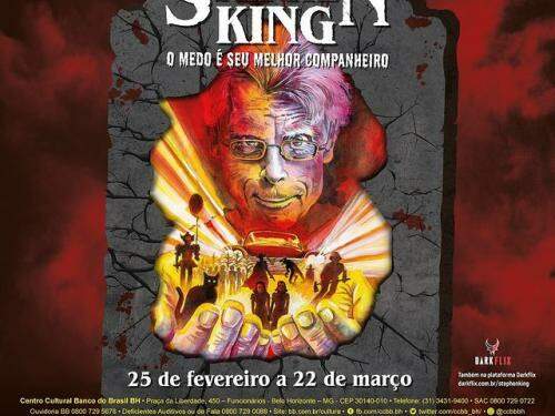 Mostra: "Stephen King: o medo é seu melhor companheiro" - CCBB BH