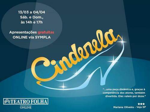 Espetáculo online "Cinderela" - Teatro Folha