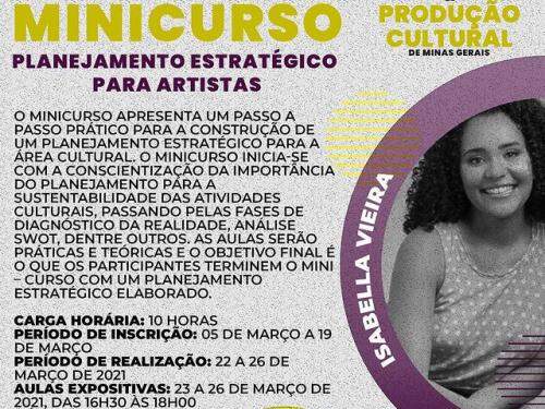1º Festival de Gestão e Produção Cultural de Minas Gerais