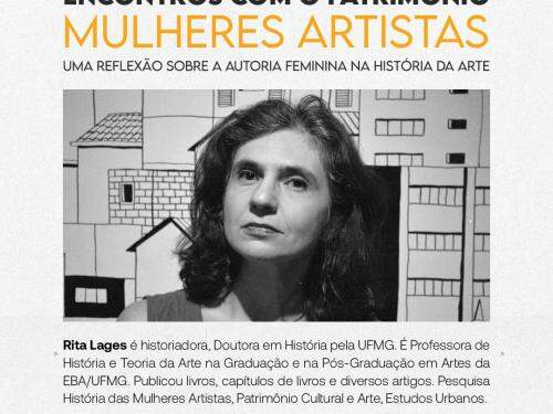 Encontros com o Patrimônio | Mulheres Artistas: uma reflexão sobre a autoria feminina na História da Arte - Casa Fiat de Cultura