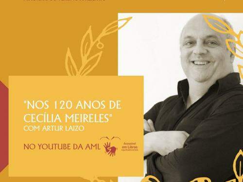 Live: Nos 120 anos de Cecília Meirelles, com Arthur Laizo - AML