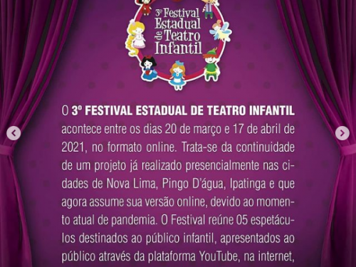 Festival Estadual de Teatro Infantil