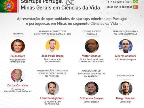  Startups Portugal & Minas Gerais em Ciências da vida