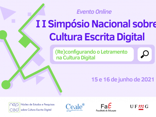 II Simpósio Nacional sobre Cultura Escrita Digital 2021 - II SINCED - Online