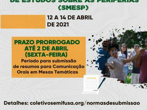 Seminário Metropolitano de Estudos Sobre as Periferias - SMESP 2021 - Online
