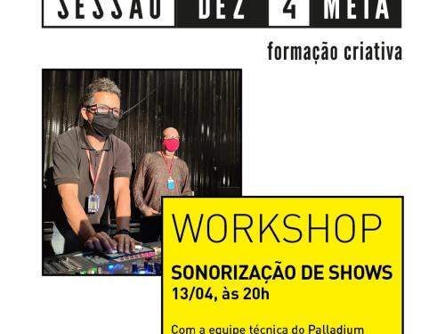 Workshop "Sonorização de shows" - Sesc Palladium