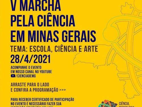 V Marcha pela Ciência em Minas Gerais
