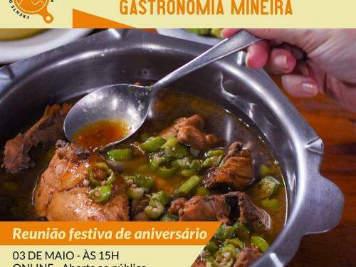 Reunião Festiva de Aniversário! - Frente da Gastronomia Mineira