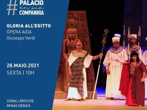 "150 anos de estreia da Ópera Aida" - FCS