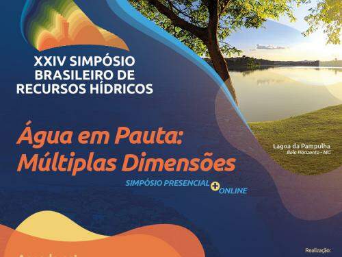 XXIV Simpósio Brasileiro de Recursos Hídricos 2021