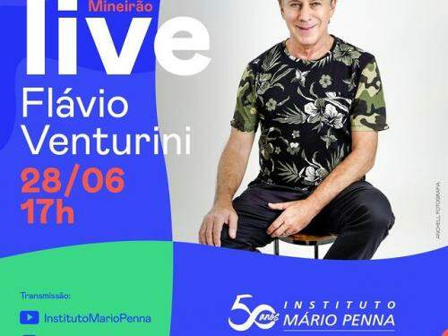 Live 50 anos Instituto Mário Penna com Flávio Venturini