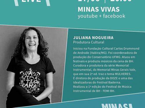"Festivais Culturais por Mulheres" - Minas Vivas!