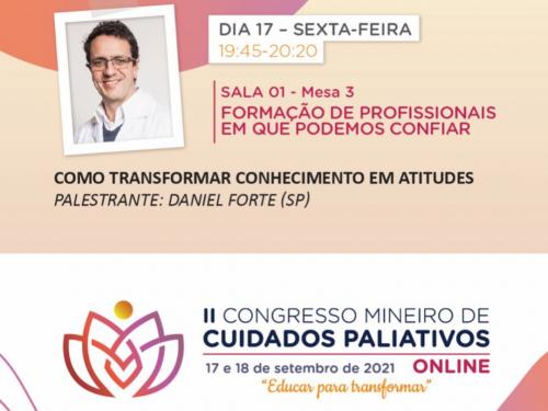 II Congresso Mineiro de Cuidados Paliativos ‘’Educar para Transformar ‘’2021 - Online