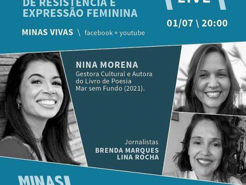 [Live] Poesia como forma de resistência e expressão feminina - Minas Vivas!