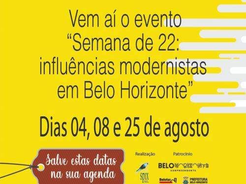 Semana de 22: influências modernistas em Belo Horizonte