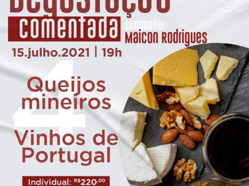 Convite: Degustação comentada Queijos Mineiros