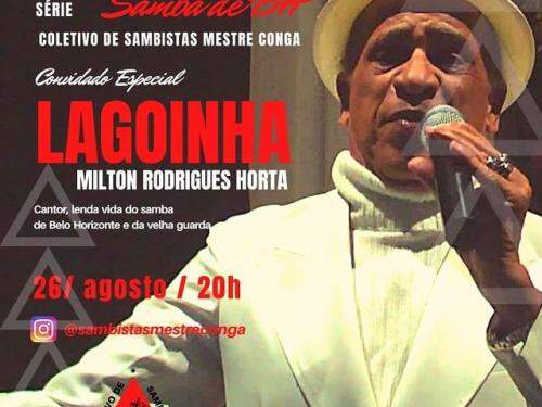 Live Série "Memórias do Samba de BH" com Milton Rodrigues Horta (Lagoinha)