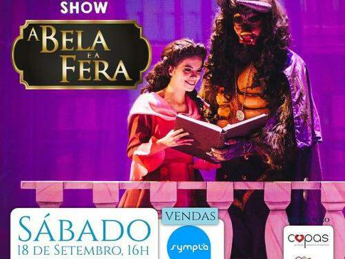 Pocket show "A Bela e a Fera" - Copas Produções Artísticas