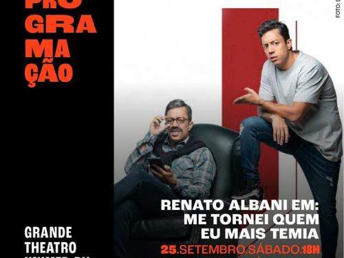 Show: “Me tornei quem eu mais temia” - Cine Theatro Brasil