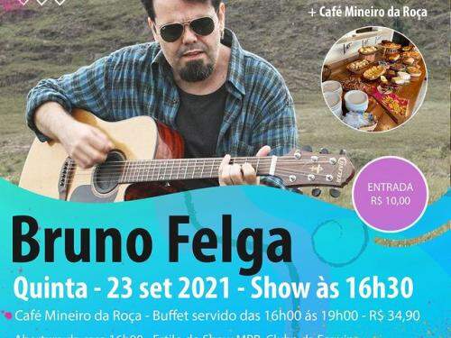 Show Bruno Felga + Café Mineiro - Bar do Museu Clube da Esquina