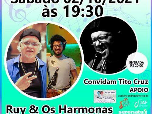 Show Ruy & Os Harmonas - Bar do Museu Clube da Esquina