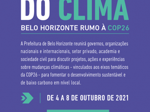Semana do Clima: Belo Horizonte Rumo à COP 26 - Online