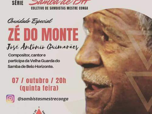 Live Série "Memórias do Samba de BH" com Zé do Monte