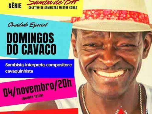 Live Série "Memórias do Samba de BH" com Domingos do Cavaco