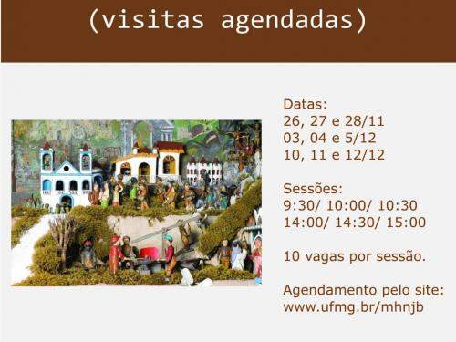 Visita ao Presépio do Pipiripau - Museu de História Natural e Jardim Botânico da UFMG