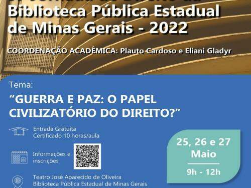 IV Jornada de Direito da Biblioteca Pública Estadual de Minas Gerais - 2022