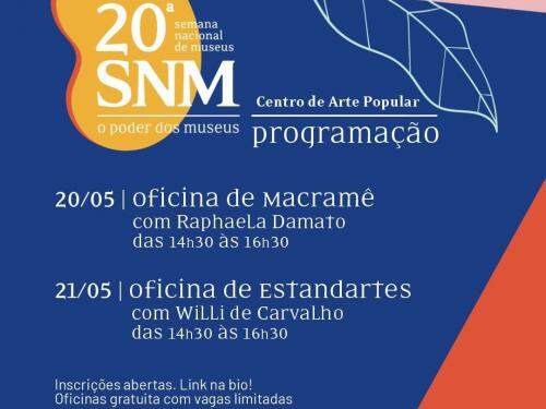 20ª Semana Nacional de Museus: Centro de Arte Popular