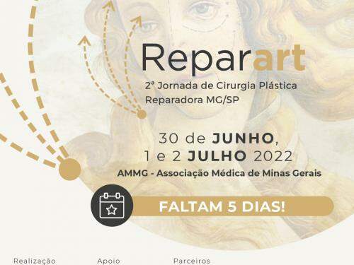 REPARART – 2ª Jornada de Cirurgia Plástica Reparadora de Minas Gerais 2022
