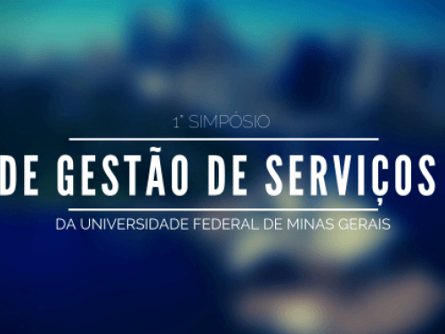 1° Simpósio de Gestão de Serviços da UFMG 2022
