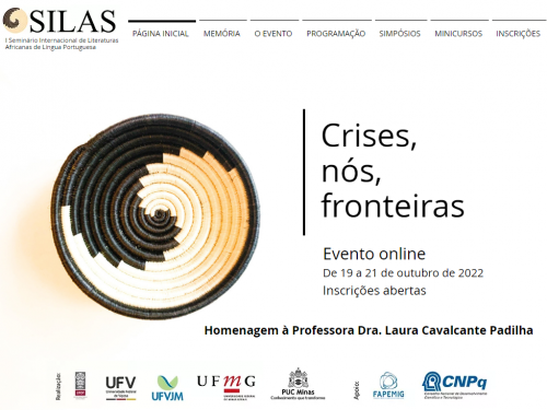 I Seminário Internacional de Literaturas Africanas de Língua Portuguesa (SILAS) 2022 - Online