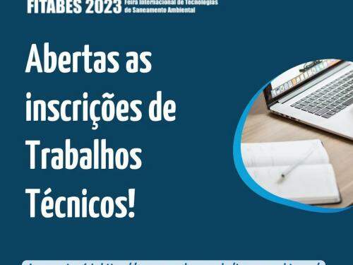 32º Congresso da ABES 2023 - Congresso Brasileiro de Engenharia Sanitária e Ambiental - CBESA / FITABES - Feira Internacional de Tecnologias de Saneamento Ambiental 2023