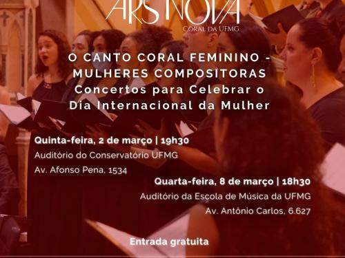 O Canto Coral Feminino - Mulheres Compositoras - Ars Nova Coral da UFMG
