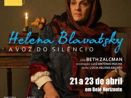 Espetáculo "Helena Blavatsky: a voz do silêncio" - Teatro Feluma