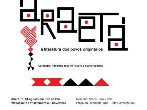 Exposição “Araetá: a Literatura dos Povos Originários”