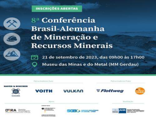 8ª Conferência Brasil-Alemanha de Mineração e Recursos Minerais 2023