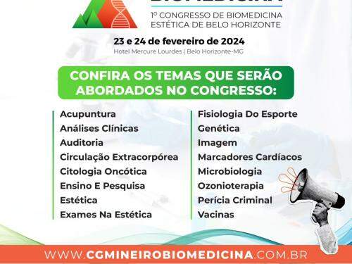 3° Congresso Mineiro de Biomedicina