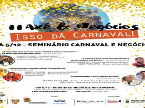 II Seminário: "Axé & Negócios - isso dá Carnaval!"