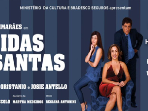 Espetáculo: 'Doidas e Santas' com Cissa Guimarães