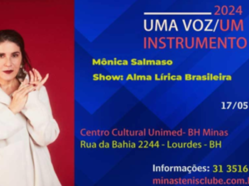 Show: “Alma lírica brasileira”, de Mônica Salmaso