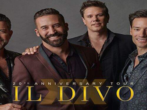 Show: Grupo Il Divo - Turnê "20th Anniversary"